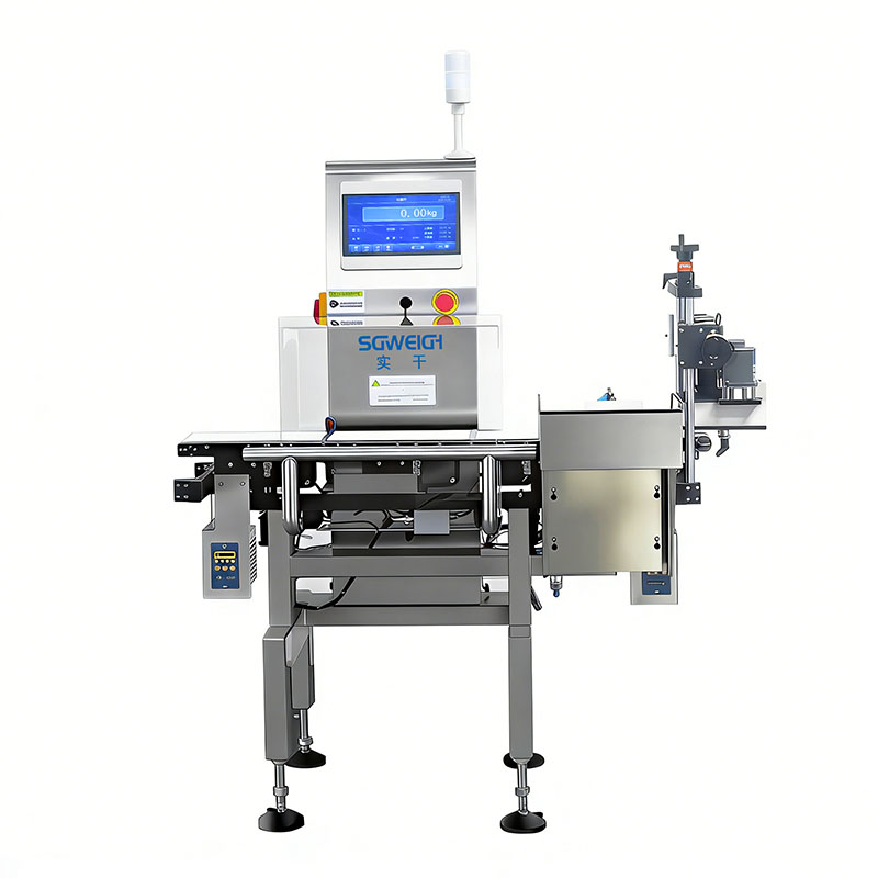 High-Speed Bottle Checkweigher with Clamping System