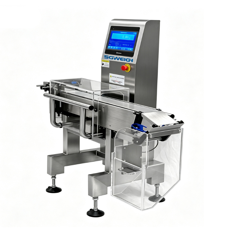 Flat Products Conveyor Checkweigher with Rejector