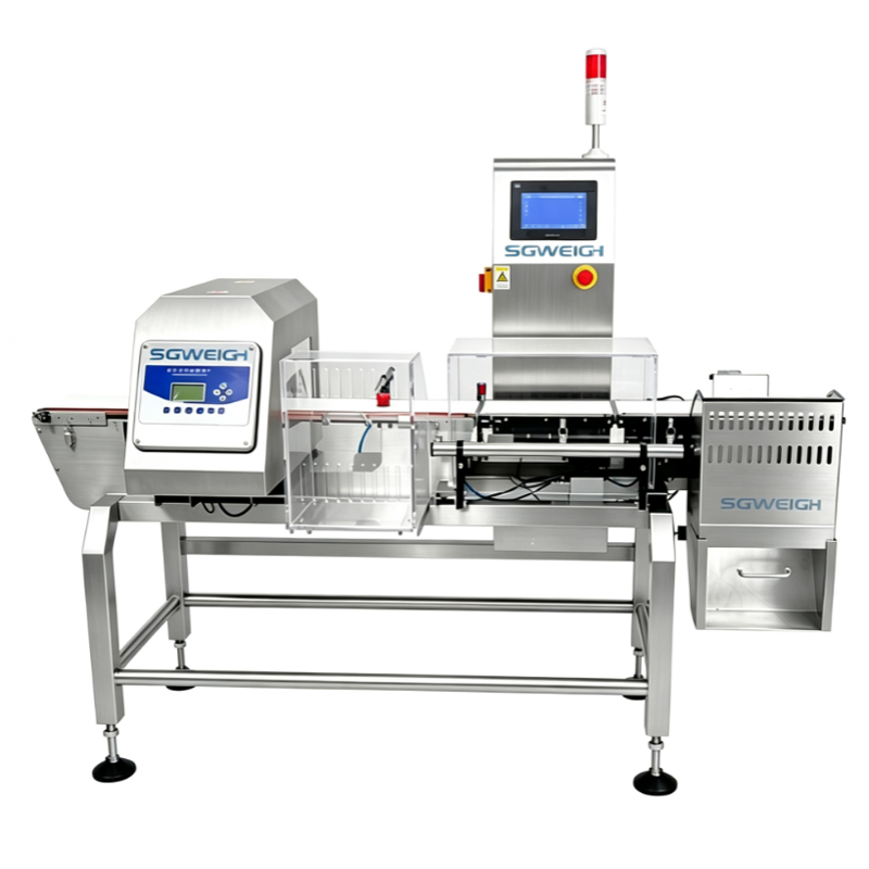 Integrated Metal Detector and Checkweigher System for Pet Food Safety