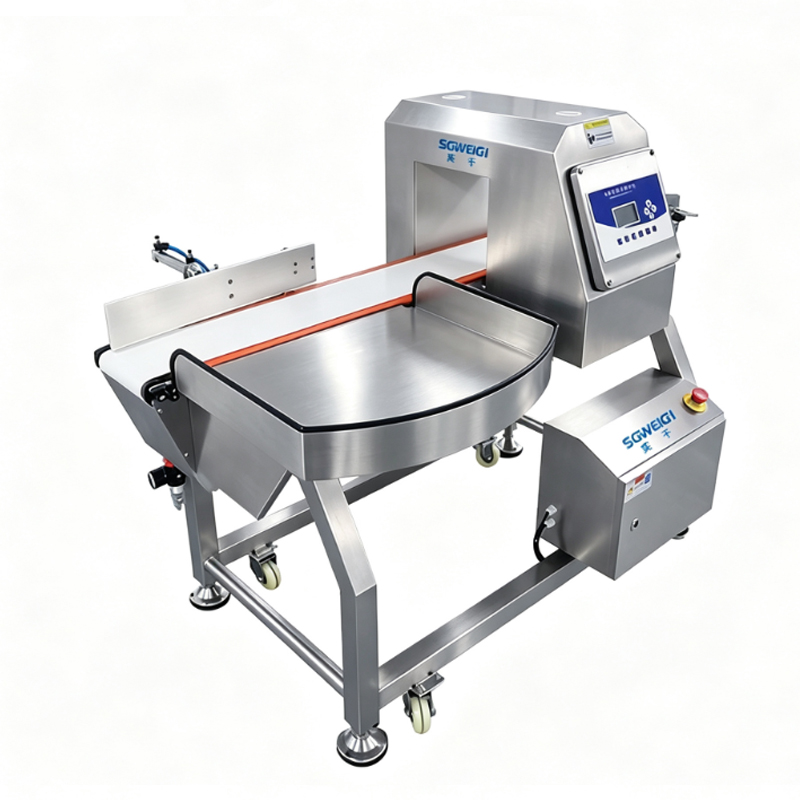 Online Metal Detector for Food Processing