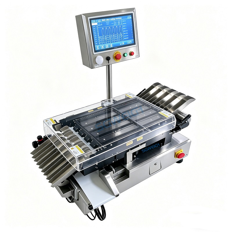 Precision Multi-Lane Checkweigher for Cosmetic Sachet