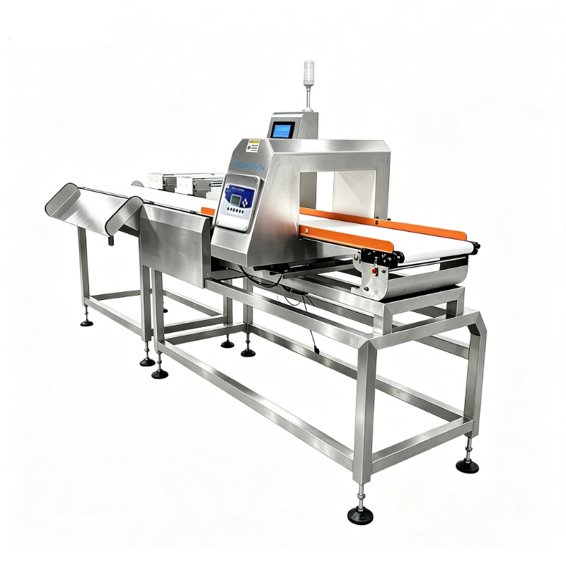 Metal Detector & Checkweigher Combo Space-Saving
