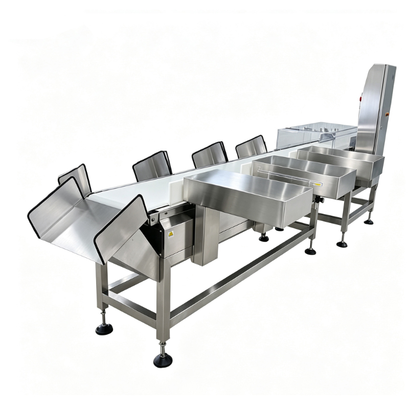 Dynamic Frozen Fish Multi-Level Weight Grader