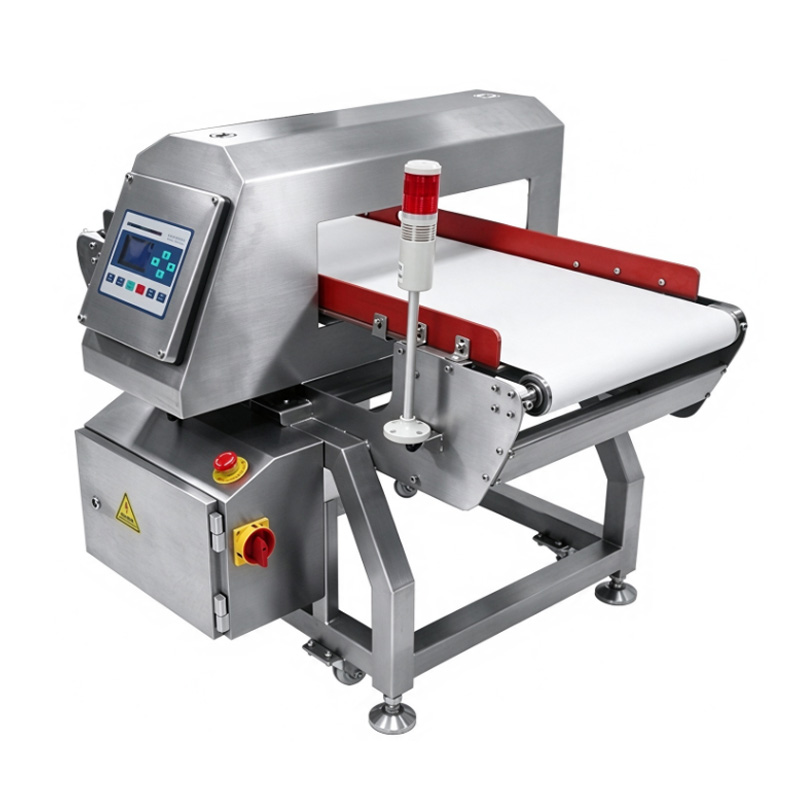 Industrial Bag Conveyor Metal Detector with Alarm